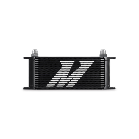 Mishimoto Universal 16 Row Oil Cooler - Black MMOC-16BK