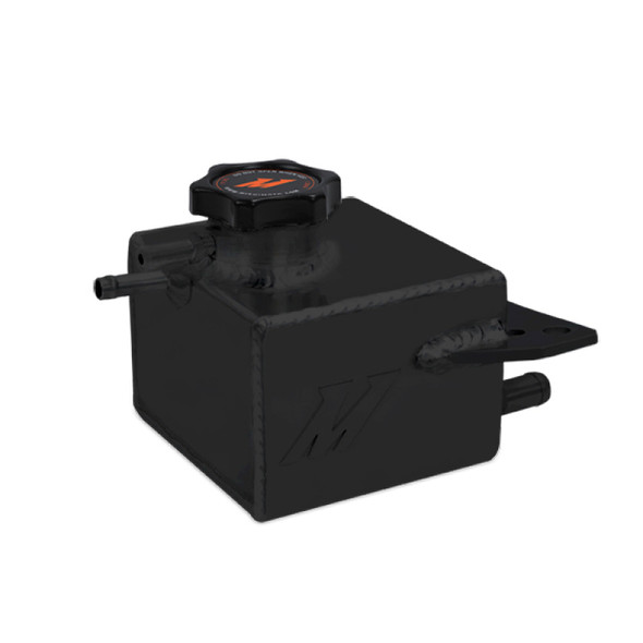 Mishimoto Subaru 02-07 WRX/ 04-14 STI Aluminum Coolant Expansion Tank - Black MMRT-WRX-01EBK