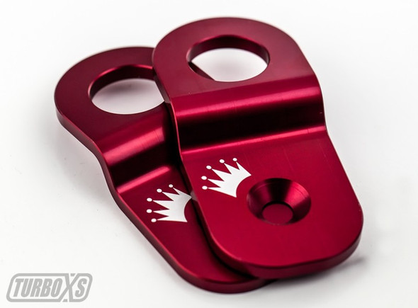 Turbo XS 15-16 Subaru WRX/STI Billet Aluminum Radiator Stay - Red W15-RADSTAY-RED