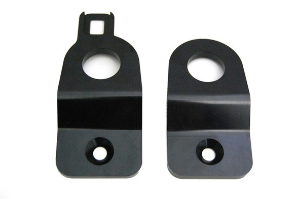 Torque Solution Black Radiator Stay Bracket: 02-07 Subaru Impreza (Inc WRX / STI) TS-SU-204B
