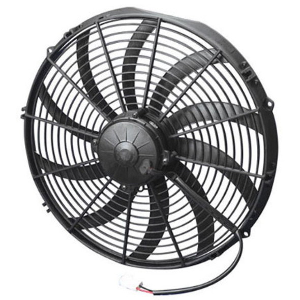 SPAL 2024 CFM 16in High Performance Fan - Pull/Curved (VA18-AP71/LL-59A) 30102049