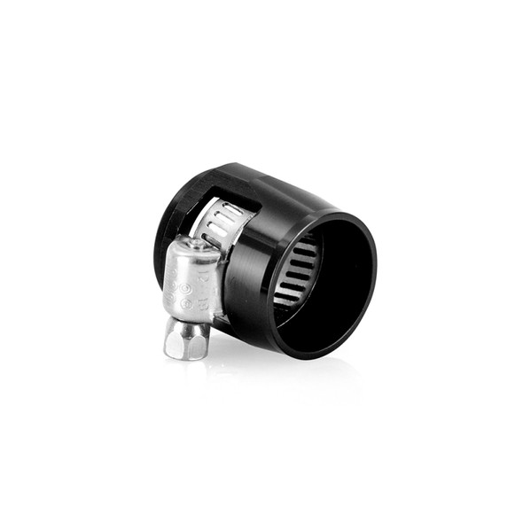 Mishimoto Aluminum -8AN Hex Finishers - Black MMHXF-08-4-BK
