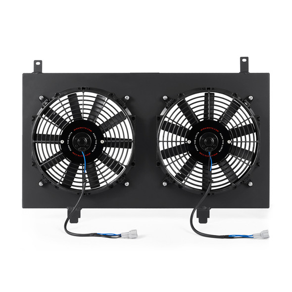 Mishimoto 03-06 Nissan 350Z Aluminum Fan Shroud Black MMFS-350Z-03BK