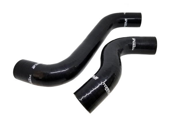 Torque Solution 2015+ Subaru WRX / 2014+ Forester XT Silicone Radiator Hose Kit - Black TS-SU-419BK