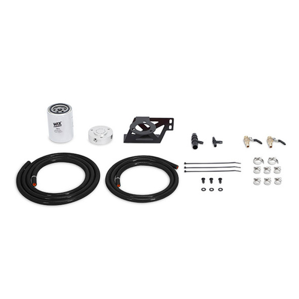 Mishimoto 08-10 Ford 6.4L Powerstroke Coolant Filtration Kit - Black MMCFK-F2D-08BK