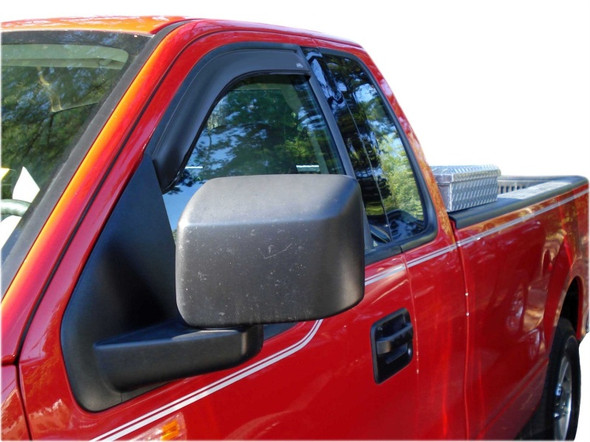 AVS 04-08 Ford F-150 Standard Cab (Excl. 04 Heritage) Ventvisor Window Deflectors 2pc - Smoke 192805