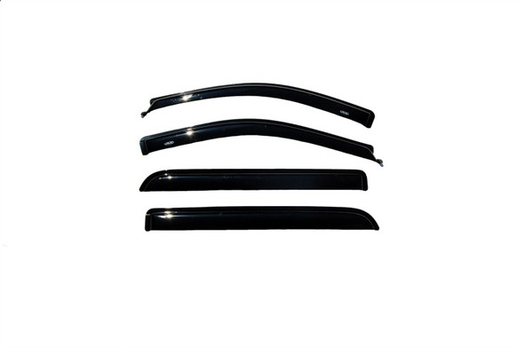 AVS 06-08 Lincoln Mark LT Ventvisor Outside Mount Window Deflectors 4pc - Smoke 94443