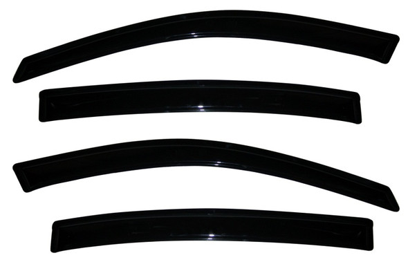 AVS 06-12 Buick Lucerne Ventvisor Outside Mount Window Deflectors 4pc - Smoke 94392