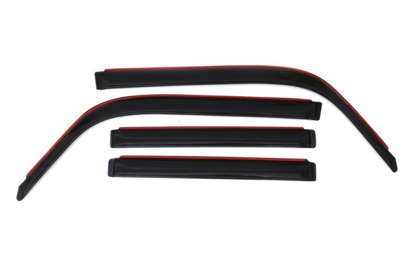 AVS 04-06 Scion XB Ventvisor In-Channel Front & Rear Window Deflectors 4pc - Smoke 194527