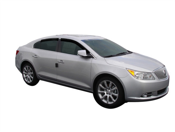 AVS 10-16 Buick Lacrosse Ventvisor Outside Mount Window Deflectors 4pc - Smoke 94215