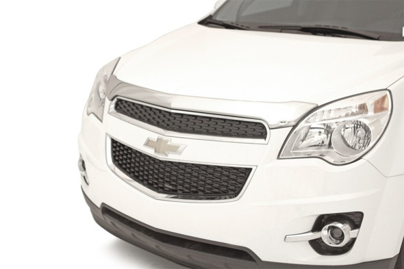 AVS 10-17 Chevy Equinox Aeroskin Low Profile Hood Shield - Chrome 622053