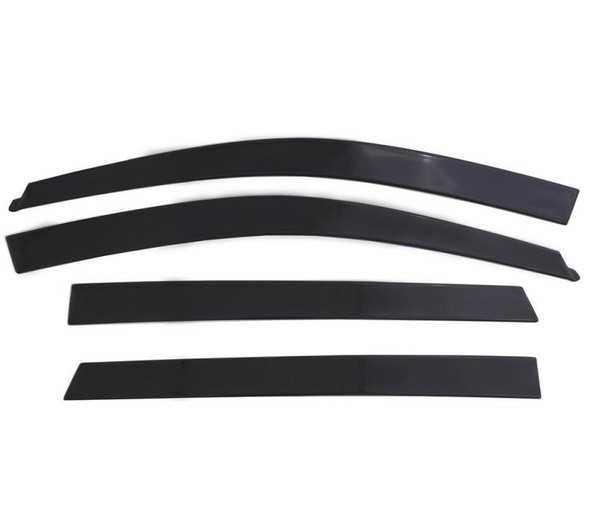 AVS 2019 Chevrolet Silverado 1500 Crew Cab Pickup Ventvisor Low Profile 4pc - Smoke 894075
