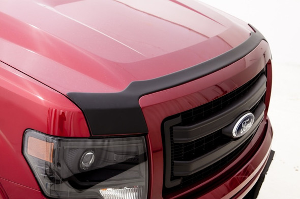 AVS 05-11 Toyota Tacoma Aeroskin Low Profile Hood Shield - Matte Black 377034