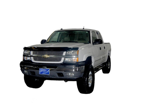 AVS 05-06 Chevy Silverado 2500 Bugflector Medium Profile Hood Shield - Smoke 23725