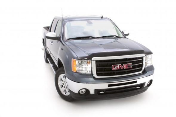 Lund 12-15 Toyota Tacoma Interceptor Hood Shield - Smoke 18831