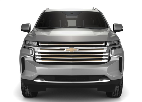 AVS 2021 Chevrolet Suburban Aeroskin Hood Shield - Chrome 622177