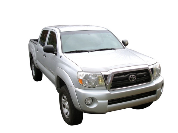 AVS 05-11 Toyota Tacoma Aeroskin Low Profile Hood Shield - Chrome 622034