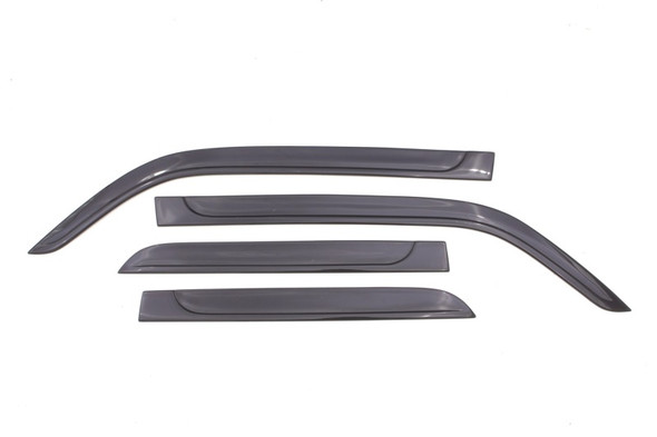 AVS 10-18 Toyota 4Runner Ventvisor Low Profile Deflectors 4pc - Smoke 894027