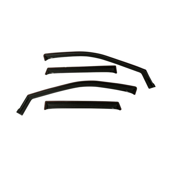 Westin 2011-2018 Jeep Grand Cherokee Wade In-Channel Wind Deflector 4pc - Smoke 72-51487