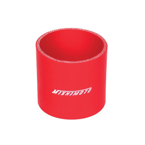 Mishimoto 2.5 Inch Red Straight Coupler MMCP-25SRD