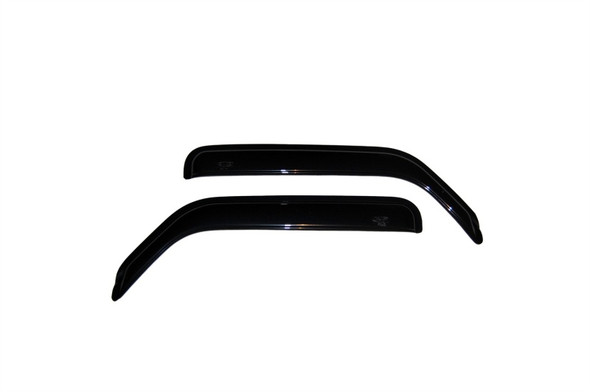 AVS 98-03 Dodge CB300 (w/o Vent Windows) Ventvisor Outside Mount Window Deflectors 2pc - Smoke 92416