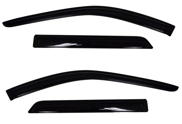 AVS 11-18 Dodge Durango Ventvisor Outside Mount Window Deflectors 4pc - Smoke 94267