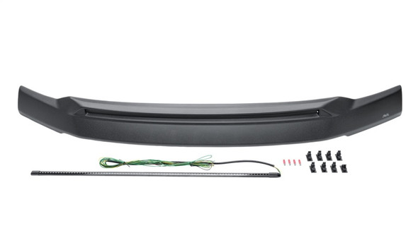 AVS 17-22 Ford F-250/F-350/F-450/F-550 Super Duty Low Profile Aeroskin Lightshield Pro - Black 953135