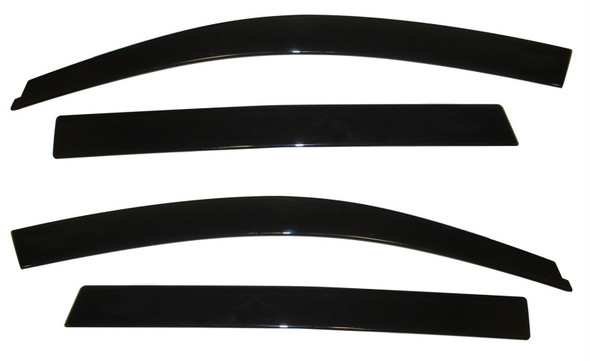 AVS 09-17 Chevy Traverse Ventvisor Low Profile Deflectors 4pc - Smoke 894020