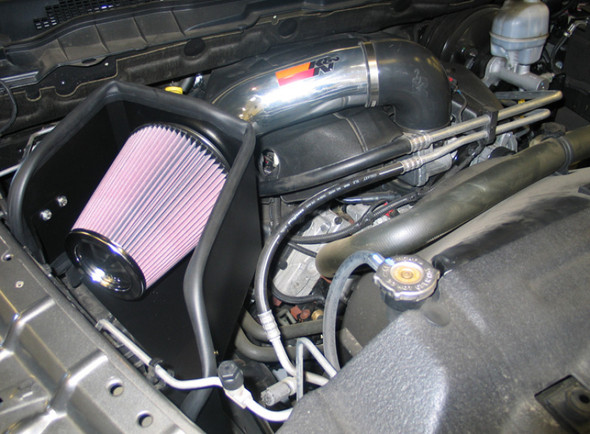 K&N 09-10 Dodge Ram 1500 PickUP 5.7L V8 High Flow Performance Kit 77-1561KP
