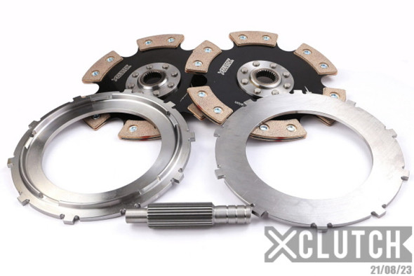 XClutch Chevrolet 9in Twin Solid Ceramic Multi-Disc Service Pack XMS-230-GM01-2E-XC