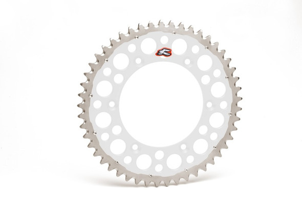 Renthal 99-05 Yam YZ125/G-250F/ YZ400-450/88-89 Honda XR 250R Rear Twinring - Silver 520-48P Teeth 1500-520-48GPSI