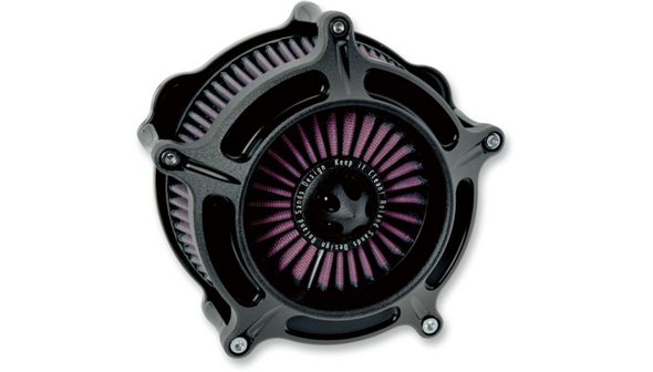 Roland Sands Design Turbine Air Cleaner - Black Ops 0206-2039-SMB