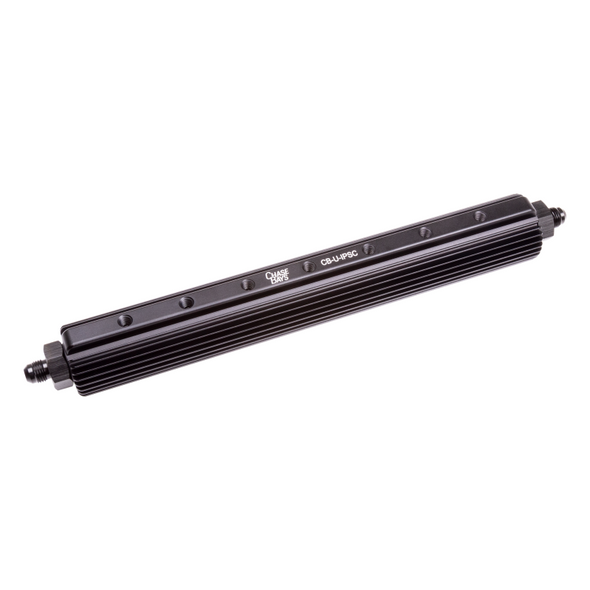 Chase Bays Inline Power Steering Cooler - Black CB-U-IPSC