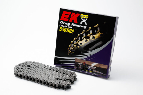 Vortex Racing EK 530 DRZ2 MAX HP Clip Master Semi Press 190 Links- Chrome 530DRZ2-190C