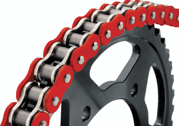 BikeMaster 530x120 BMXR O-Ring Chain - Red 197676