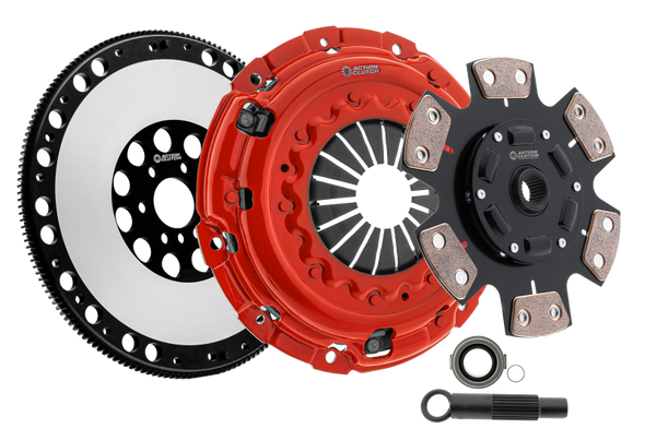 Action Clutch 03-12 Honda Accord 2.4L (K24A4) Stage 3 Clutch Kit (1MS) w/Lightened Flywheel ACR-0596
