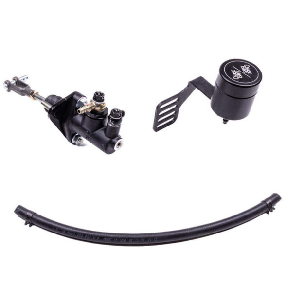 Chase Bays 02-08 Nissan 350Z Lrg Bore 3/4 Clutch Master Cyl Adapter & OEMC/Single BBE Reservoir Kit CB-Z33-CMCADAPT-75OERES