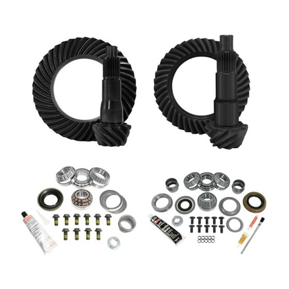Yukon Complete Gear and Kit Pkg. for JL Jeep Non-Rubicon w/ D35 Rear & D30 Front - 4:56 Gear Ratio YGK073