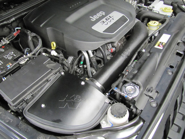 K&N 12-13 Jeep Wrangler 3.6L-V6 Aircharger Perf Intake Kit 63-1566