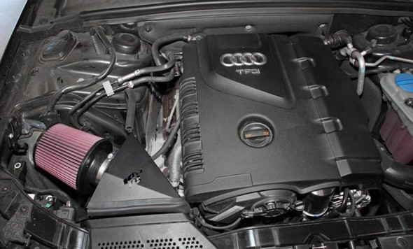 K&N 09-10 Audi A4 2.0L Typhoon Air Intake 69-9505T