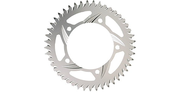 Vortex Racing Aluminum Rear Sprocket 525 44 Tooth- Silver 528C-44