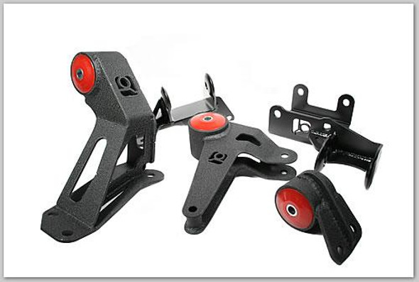 Innovative 94-01 Integra K-Series Black Steel Mounts 75A Bushings (Not K24 Trans) 90150-75A