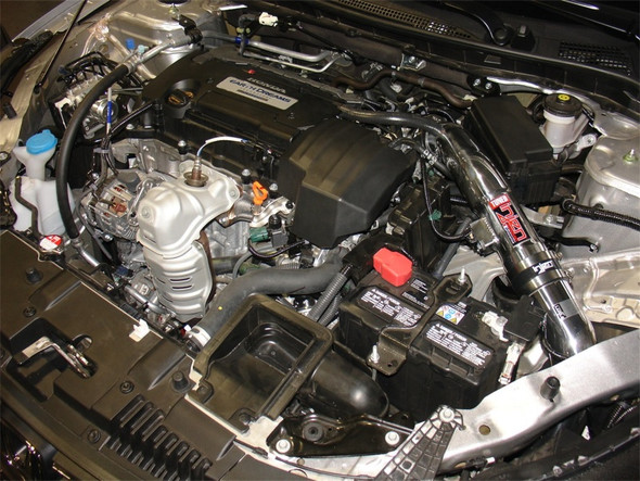 Injen 13-17 Honda Accord 2.4L 4cyl Polished Cold Air Intake w/MR Tech & Air Fusion (Converts to SRI) SP1676P