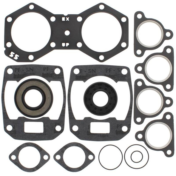 Vertex Pistons 2002 550 Classic/00-03 Sport Touring 550cc Complete Gasket Kit w/ Seals 711238
