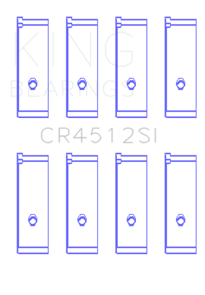 King Honda D17A1/2 (Size STD) Rod Bearing Set CR4512SI