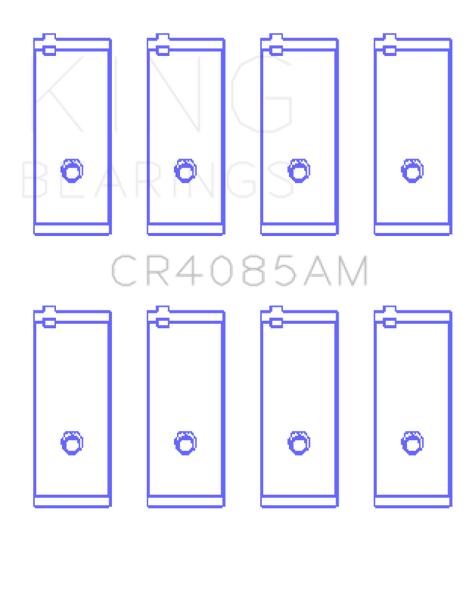 King Toyota 2T / 3T / 3T-G / 4T-G (Size Standard) Connecting Rod Bearing Set CR4085AM