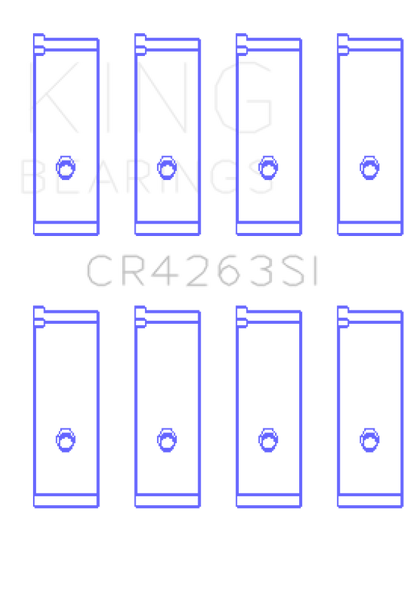 King Toyota 1ZZ-FE (Size STD) Rod Bearing Set CR4263SI