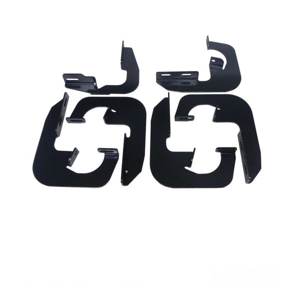 Westin 2007-2013 Chevy Silverado 1500 Ext. Cab Running Board Mount Kit - Black 27-1745