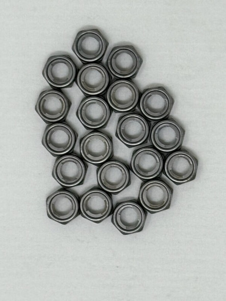 KYB 06+ Honda/ Kawasaki/ Suzuki/ Yamaha Front Fork Lock Nut 6 mm. Flat Type - 20 Pk 110650000320
