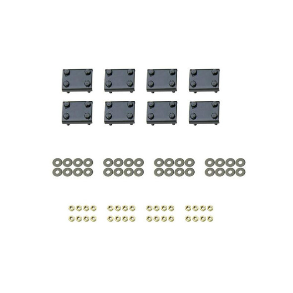 Westin 04-14 Ford F-150 SuprCab/SuprCrew (Excl Heritage) Premier Oval Nerf Step Bar Mount Kit - Blk 22-1885